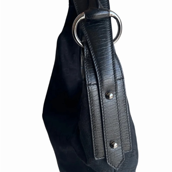 GUCCI vintage black hobo bag - Picture 7 of 9
